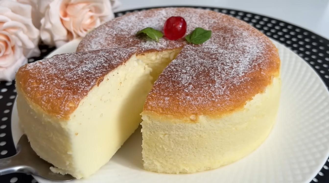 Японский торт без муки: вкусный десерт за 5 минут